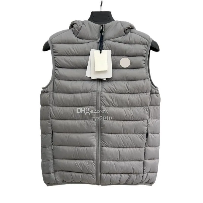 Mens grey vest outerwear hot sale