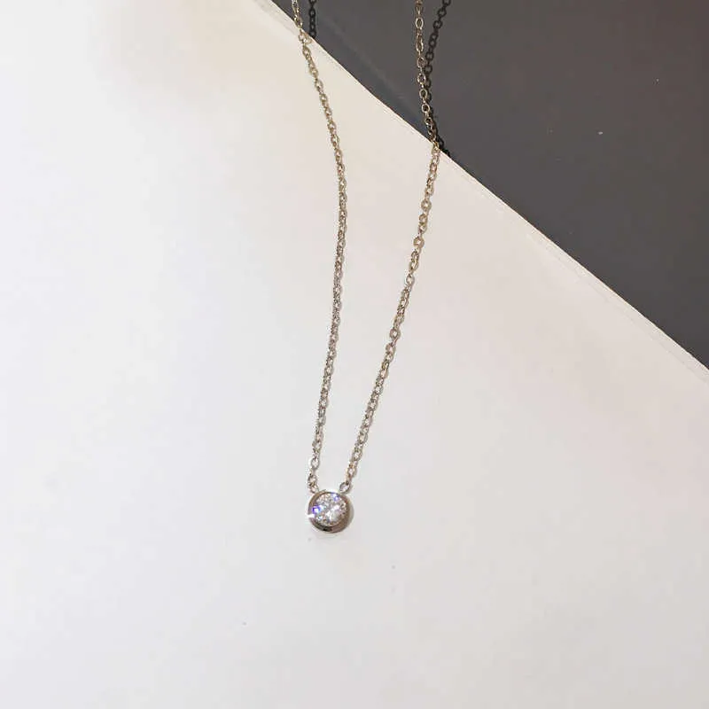 Designer smycken diamants legers hänge halsband diamant d'amour kärlek halsband för kvinnor flickor collier bijoux stor silver guld kors fin kedja