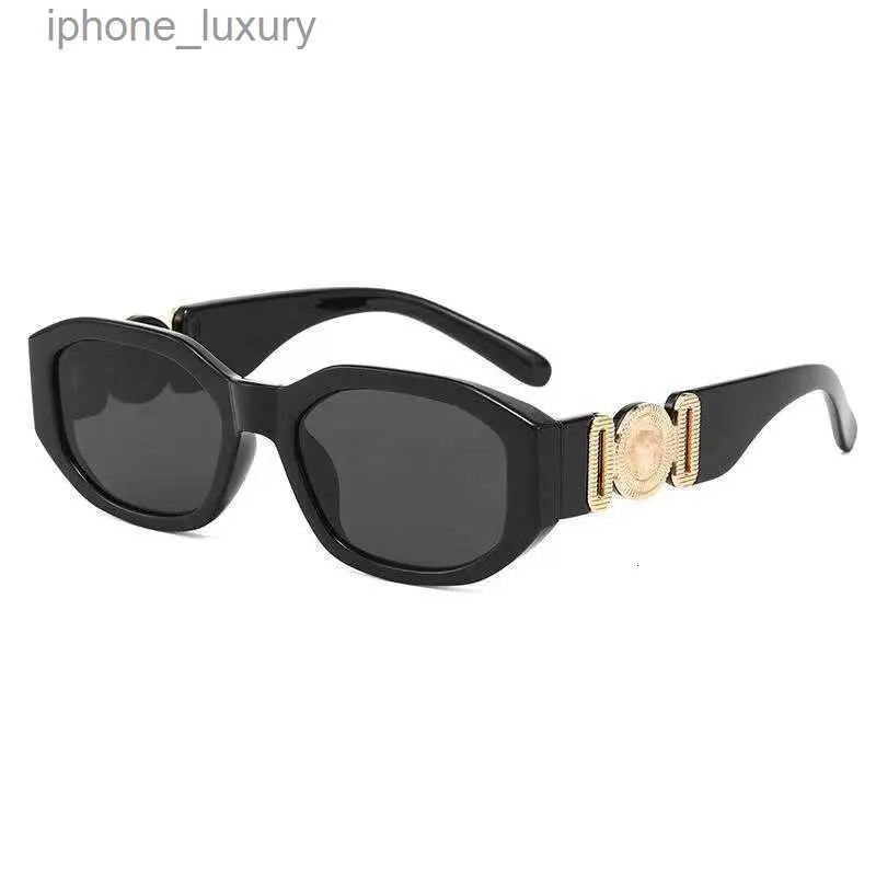 Okulary przeciwsłoneczne Klasyczne pełne ramy dla męskiej kobiety Piękne designerskie okulary przeciwsłoneczne Biggie Sunglass Women Women Luksusowe modne okulary okulary Hip Hope Zielone Tak