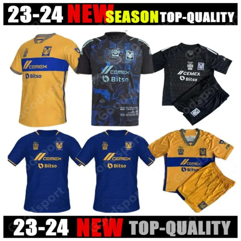 qqq8 24 Tigres De La Uanl Soccer Jerseys Player Version 22 23 Gignac Lopez D. Reyes Pizarro Aquino L. Quinones Thauvin Home Away 3rd