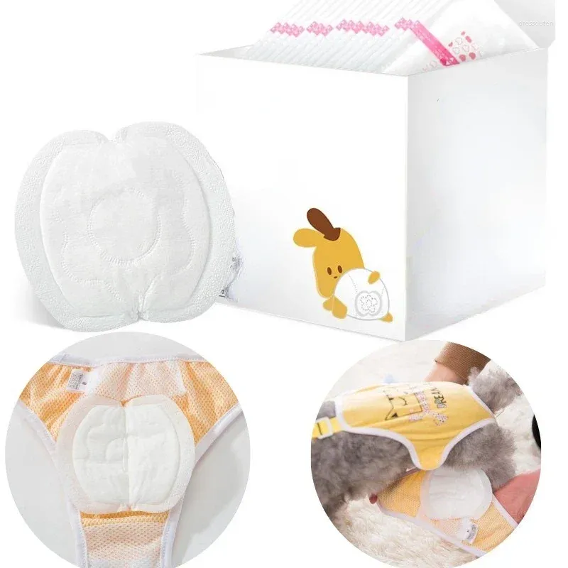 Dog Apparel 30pcs Diaper Diapers For Female Shorts Panties Pad Sanitary Pants Disposable Physiological Pant