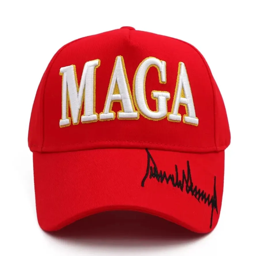 Chapeaux de fête de Baseball Trump MAGA, brodés en 3D, chapeau de campagne 2024, C410, nouvelle collection