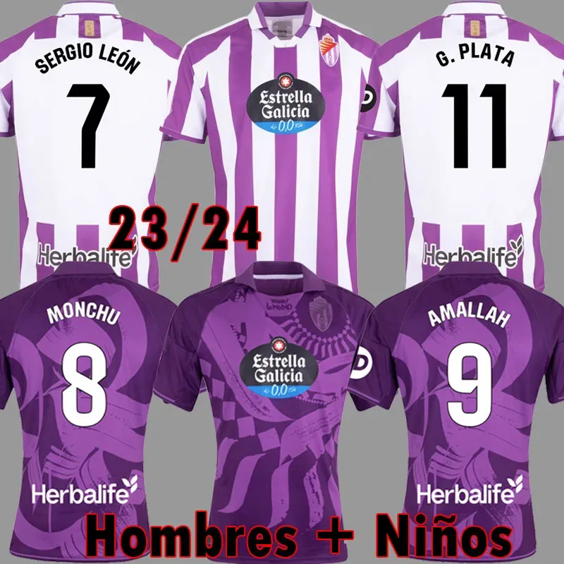 2023 2024 ReAl VAllaDolid Soccer Jersey AMALLAH Club SAD Camisetas De Futbol Kit Kids Equipment G. PLATA FOO TBALL SHIRTS MONCHU Man Kits From 9,5 € - DHgate