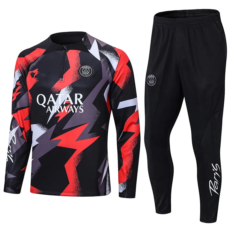 2023 PSGS Training Pro Direct Soccer Tracksuits Set For Adults And