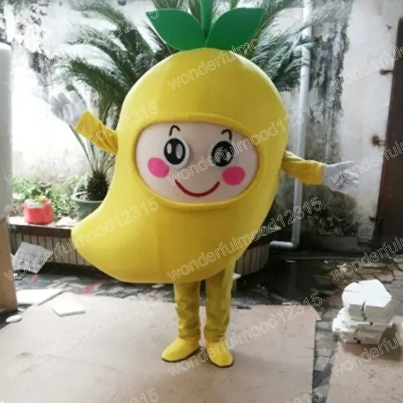 Performance Mango Mascot Costumes Carnival Hallowen Gifts Adults Size Fancy Games Outfit Holiday Outdoor Advertising Outfit Suit