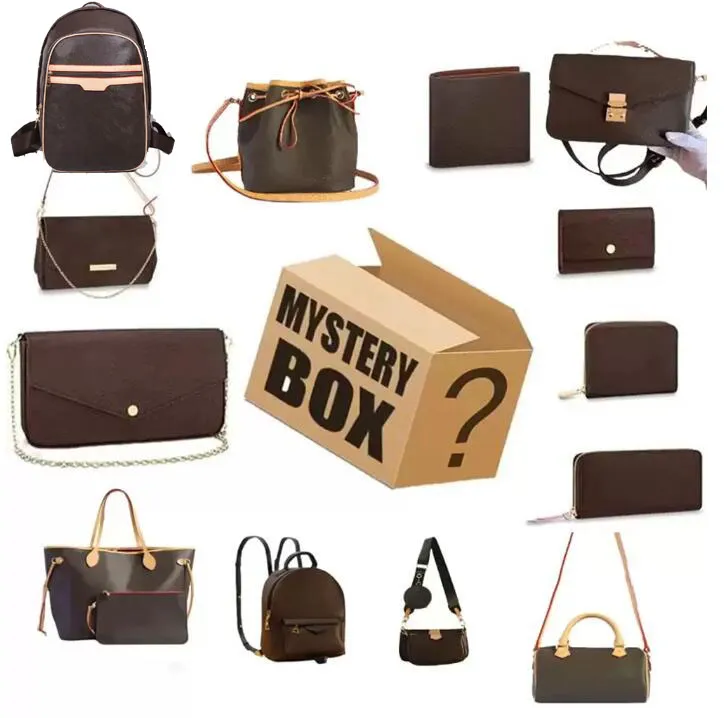 Purse Box Set Christmas Lucky Box: Luxury Designer Purse Mystery Gift - One Random ...