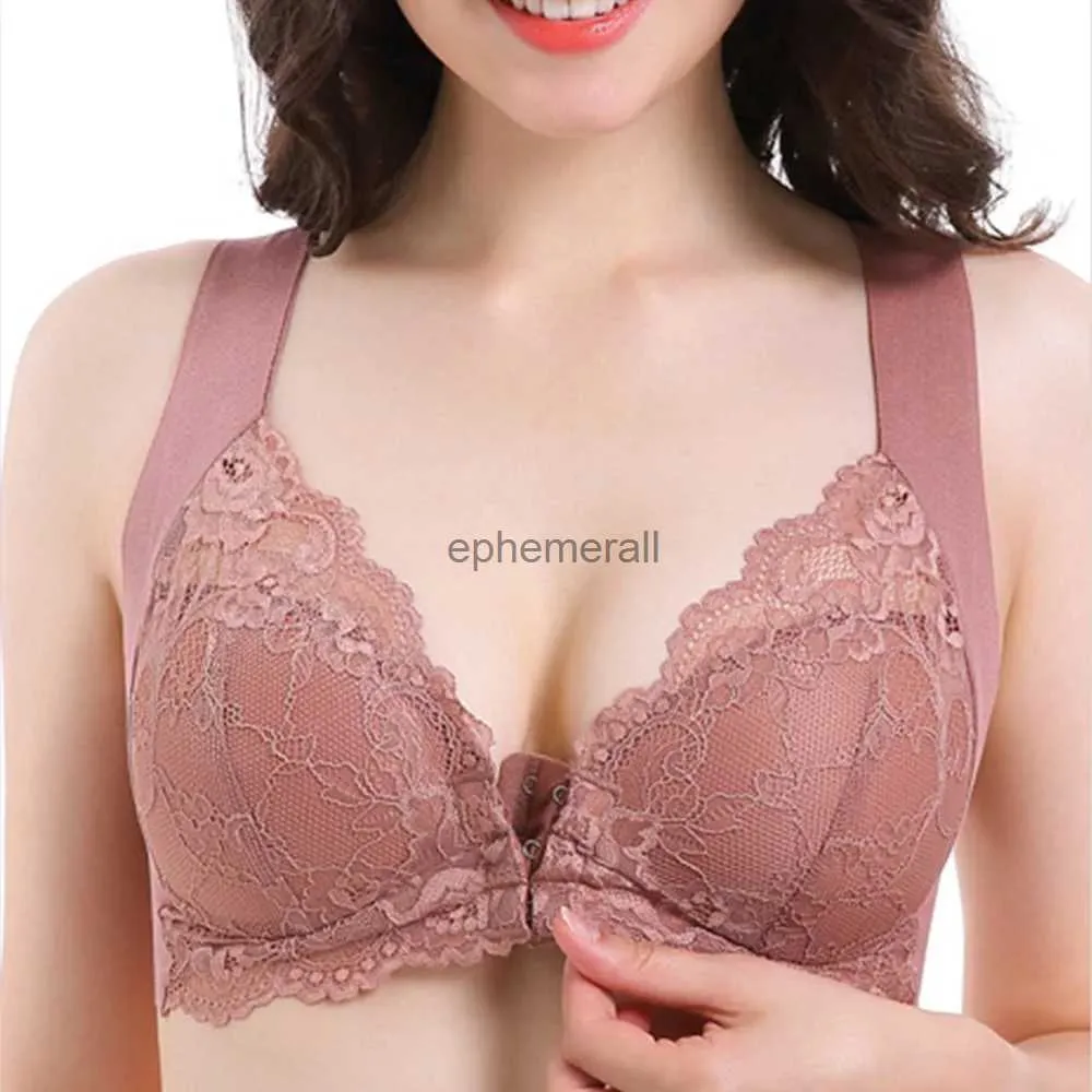 Plus Size Lace Front Buckle Plus Size Push Up Bralette Wireless Sexy  Lingerie For Women BH Top AAA AA A B Cup YQ231101 From Ephemerall, $12.56