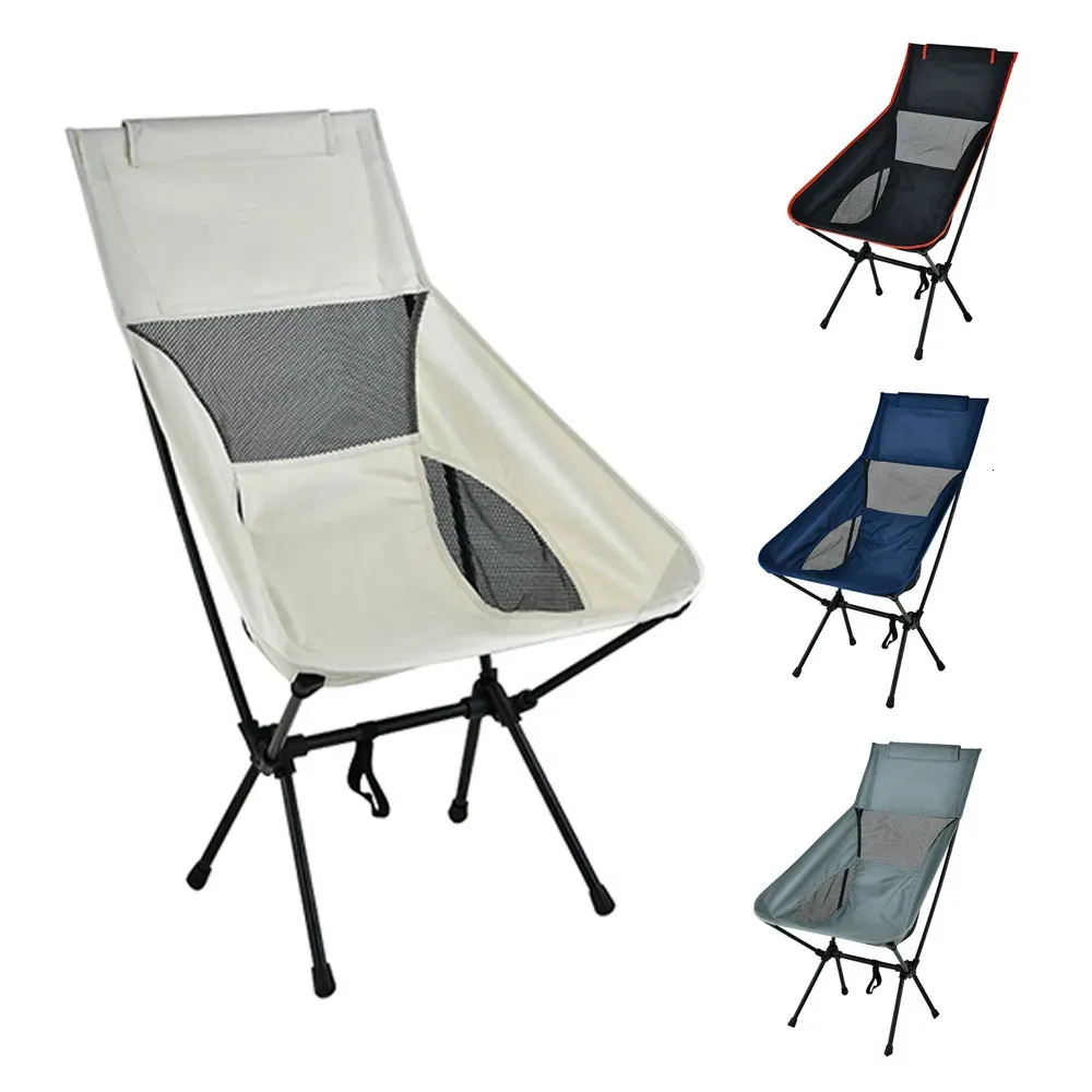 Camp Furniture Outdoor Tragbarer Klappstuhl Ultraleichte Campingstühle Angelstuhl für Grillreisen Strand Wandern Picknick Sitzwerkzeuge 231101