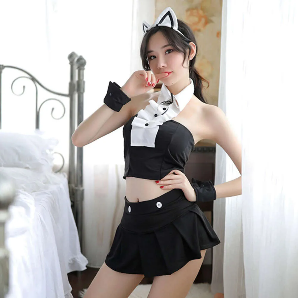 Ani kawaii kedi bayan sevimli kız mayo üniforma kostüm kadın mayo havuzu parti cosplay cosplay