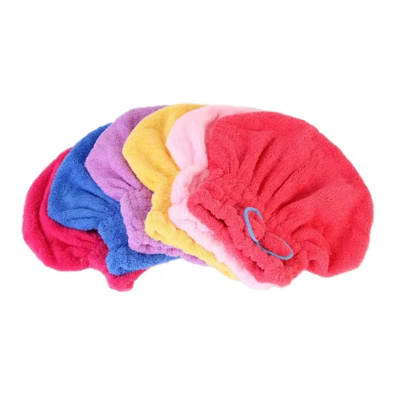 Microfiber Fast Hair Drying Bath Towel Spa Bow Wrap Towel Cap Bathroom Accessories Female Designer C412