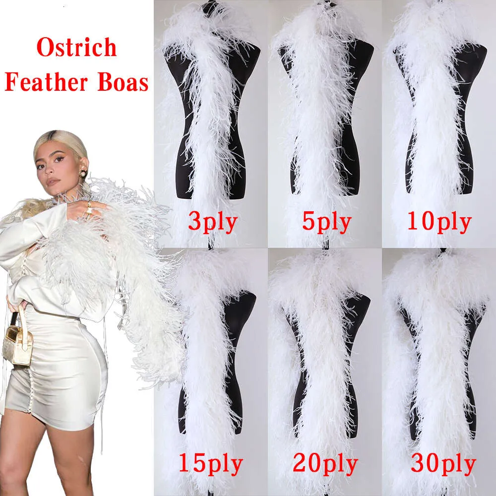 Hot Sale 10Ply Ostrich feather Boa Trims for Costume party