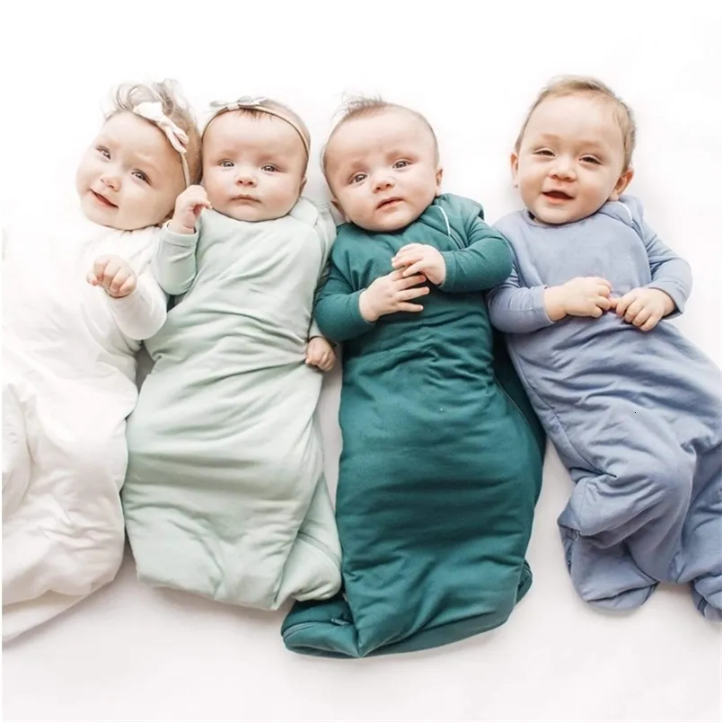 Bamboo Fiber Sleeping Bag New Born Soft Comfortable And Zippered