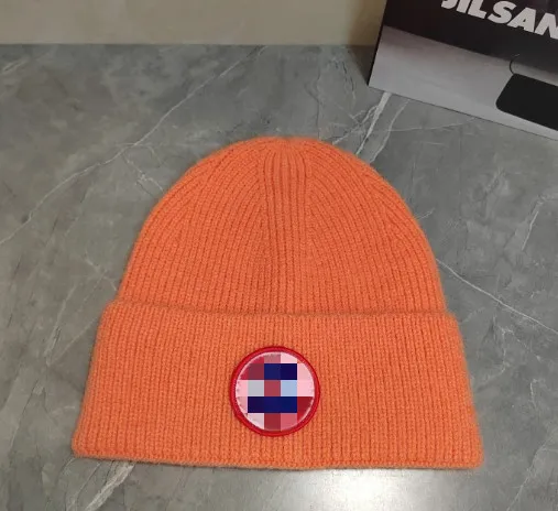 Cappello di lana d'autunno e inverno in lana di alta qualità calda maschio e femmina di marca alla moda a maglia cappelli a maglia