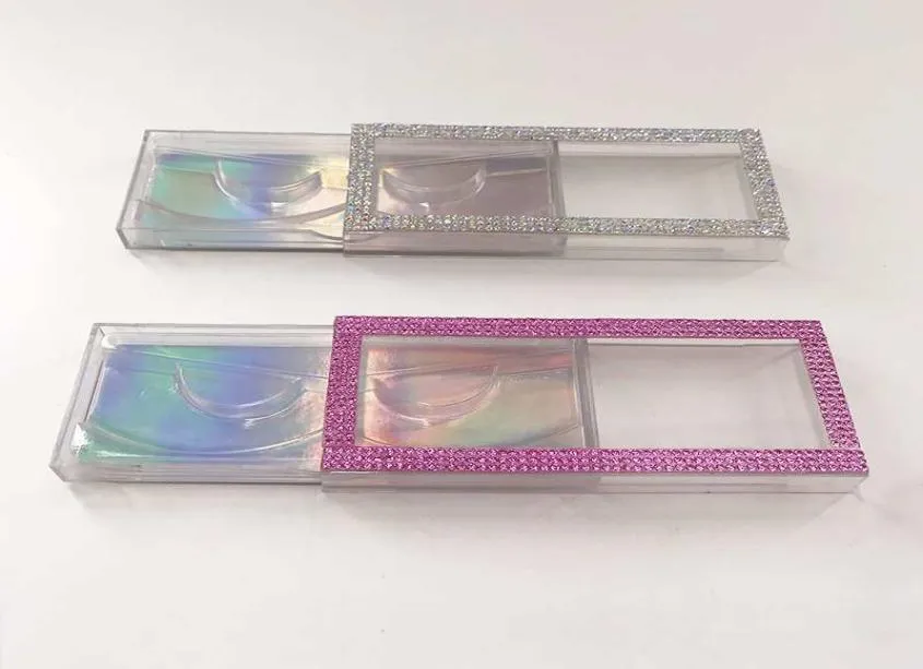 Cils de vison 3D 5D, emballage personnalisé, boîte de strass à paillettes vides, vente de faux cils en vison naturel, 6322191