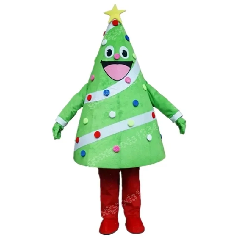 Julgran maskot kostymer halloween fancy party klänning unisex tecknad karaktär karneval xmas reklamfest utomhus outfit