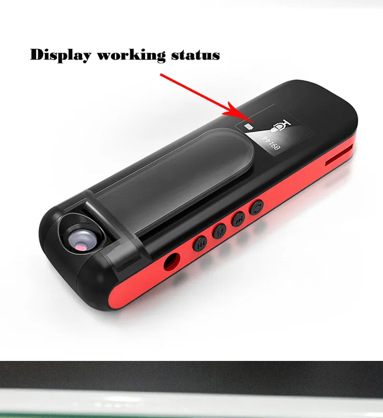 Mini Camera Record Mini Camera Recorder Pen: 1080P HD H.264 Wearable Mini Camcorder With ...