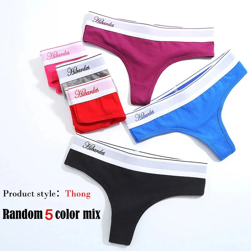 Womens Panties s Sexy Lingerie 93 Cotton 7 Spandex Bandages Underwear G  String Low Waist Thong Women Calcinha Size SXL 231031 From Huafei05, $13.67