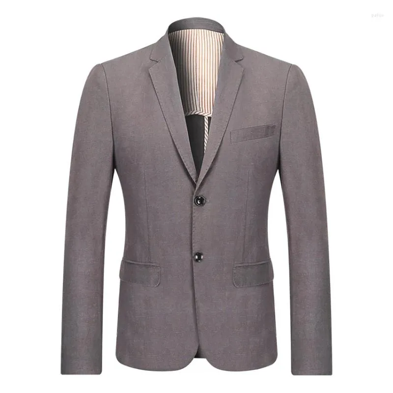 Abiti da uomo Arrivo Moda uomo Blazer Abito di lino Uomo Primavera Alta qualità Molto Super Large Linea di perline Obeso Plus Extra Size M-6XL7XL8XL