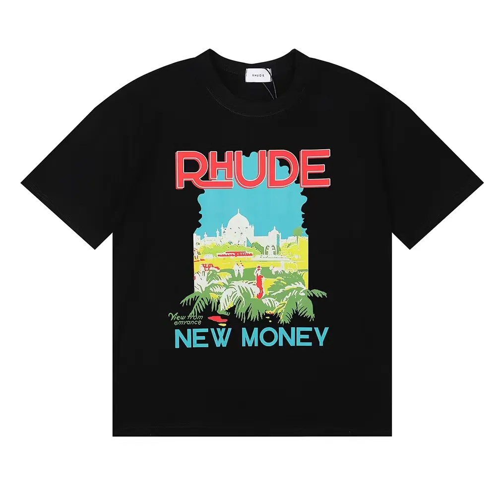 DHgate.com:T-shirts Mens Rhude New Money Windowsill t Shirt