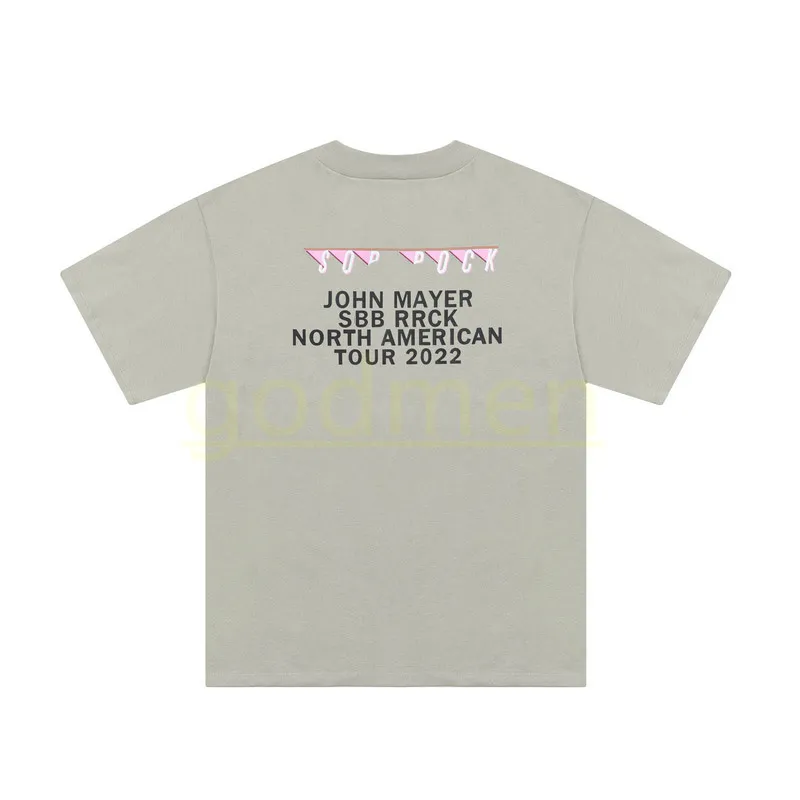 Hommes Designer Streetwear T-shirt Hommes Femmes Mode Lettre Imprimer T-shirt Hip Hop Manches Courtes Tops Taille S-XL