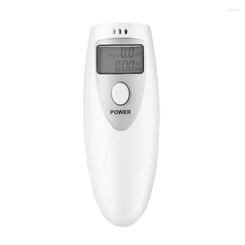 Alcohols Breathalyzer Digital Tester Accuracy With LCD Display Screen Portable Breath Wine For Personal Professional Use