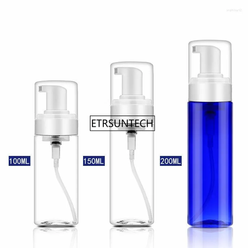 収納ボトル100ml/150ml/200mlフォームボトルフォーミング補充可能ポンプ石鹸ムース液体ディスペンサーコンテナキャップF2126