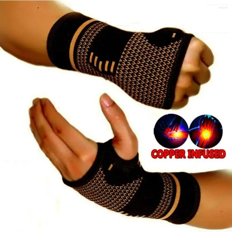 Wrist Support Hand Brace GYM Carpal Tunnel Splint Strap Sprain Arthritis Knitted Elastic