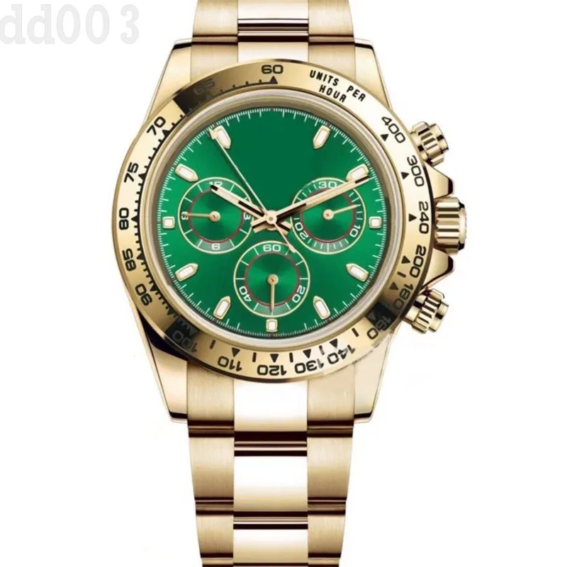 Luxury Watch Designer Watch Womens ZDR 2813 Holiday Gifts Automatisk rörelse Orologio Paul Newman Luminous Gentleman Mens Watch Full Rostless Steel SB016 C23