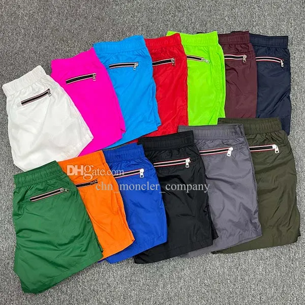 Designers Hommes S Shorts 13 Couleurs Hommes courts et femmes Été Pantalon à cinq points imperméable à séchage rapide Pantalon décontracté Short de bain Swimmin208s