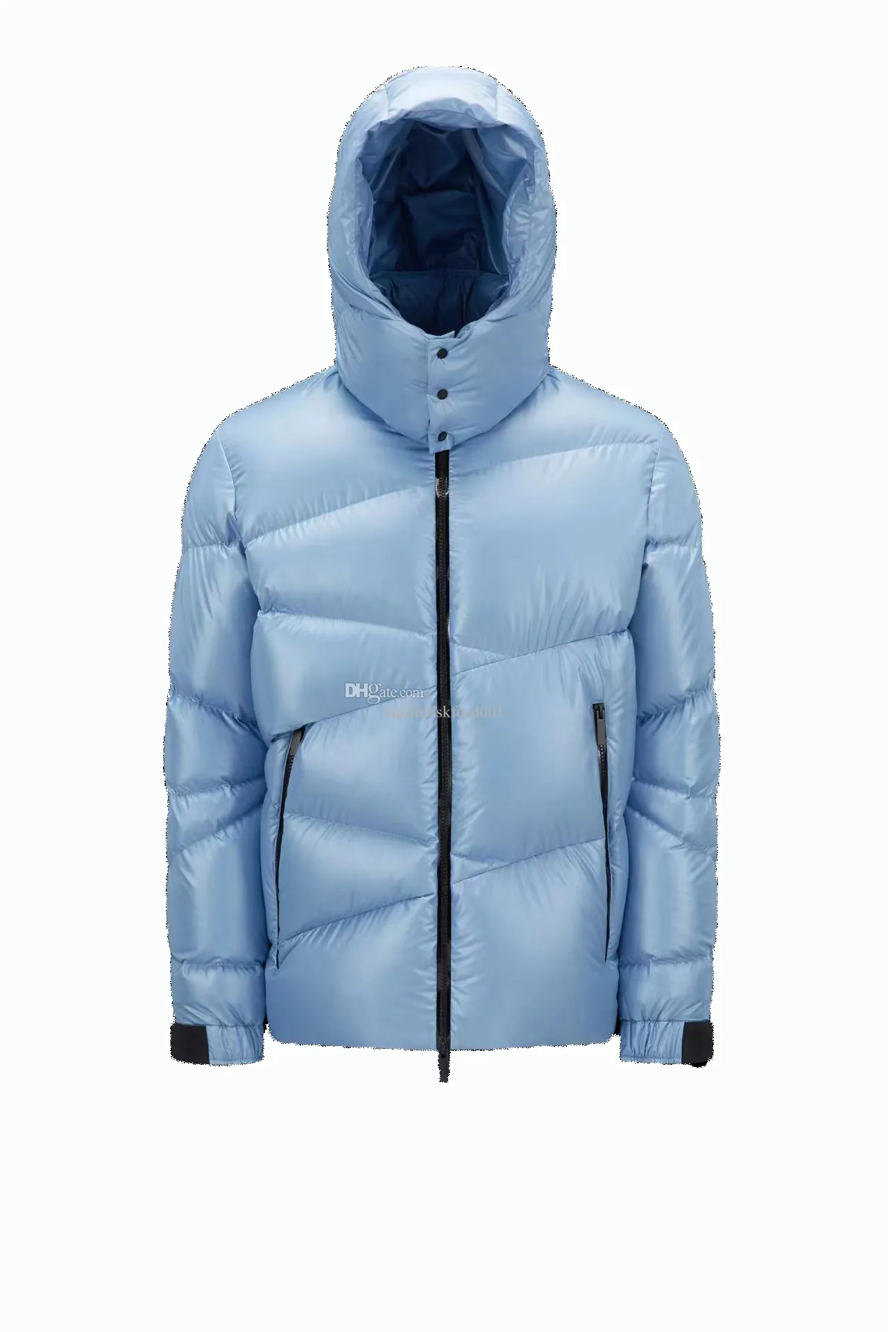 Daunenjacke mit Kapuze Neue Winterjacke Kletterjacke bei extremer Kälte Modische Ausgeh-Marken-Daunenjacke Größe 0-4