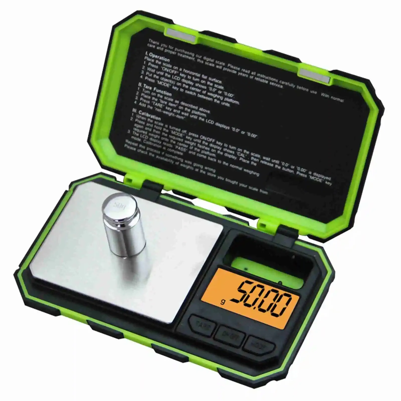 thumbnail image 2 of Unbranded Mini Digital Pocket Scale – 200g X 0.01g, LCD Display, G/oz/ct/tl, Auto-Off, Includes Batteries 2 of 5