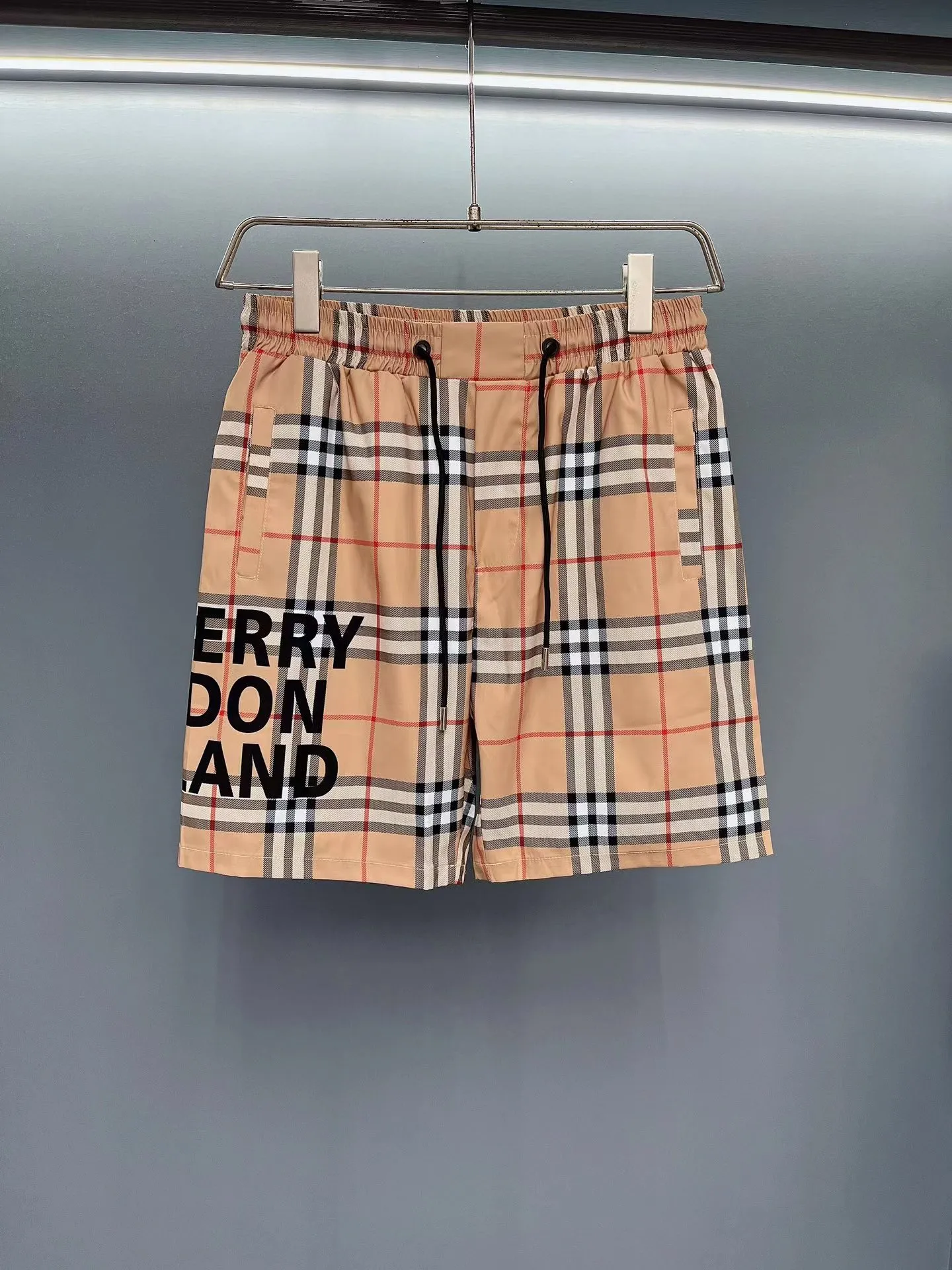 Bur Designer Swim Trunks Shorts Shorts Trunks Gym Krótkie krótkie spodenki dla mężczyzn Szybkie suszenie w paski szachownicza graficzna graficzna swobodna pant granica harajuku streetwear 9189