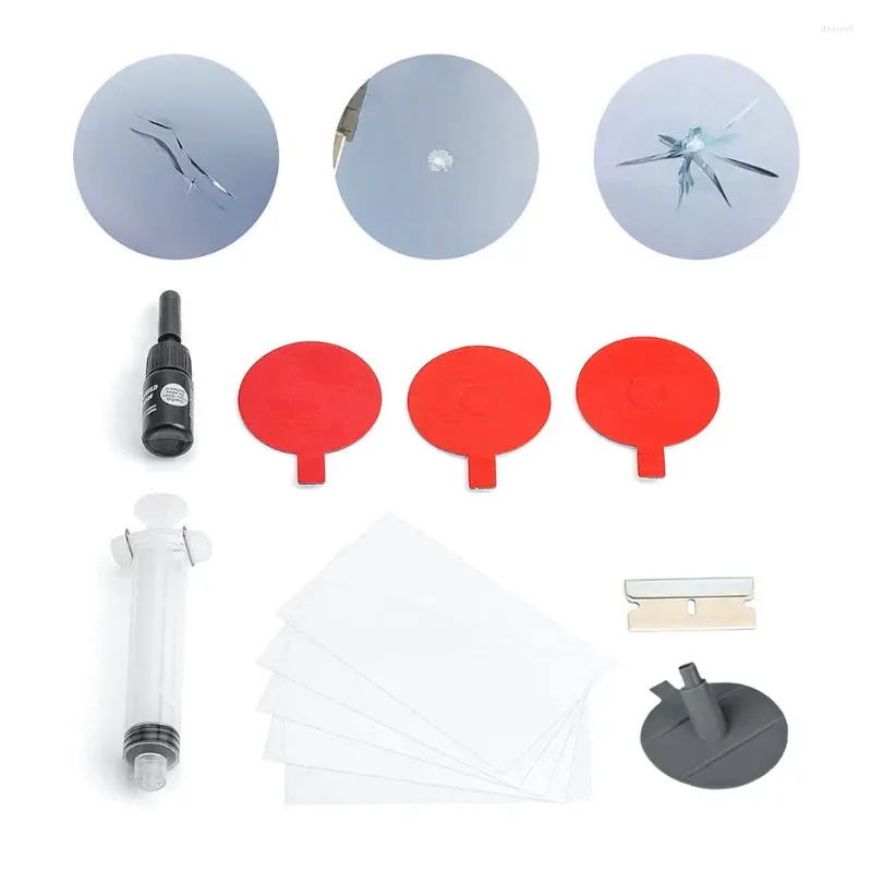 Car Wash Solutions Fix Glass Chip Crack Tool Windshield Cracked Repair