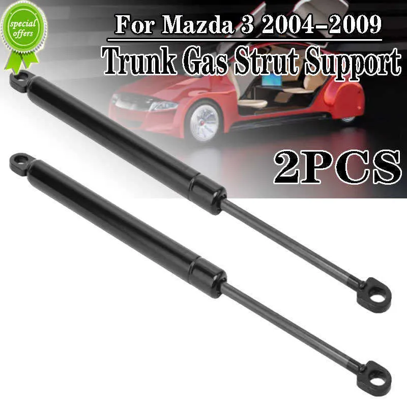 NIEUW 2PCS AUTOUS Tailgate Trunk Boot Gas Spring Support Lift voor Mazda 3 2004-2009 CAR STRUNK GASSTRUK SOPERSCHAPPAARTOPPACTOREN