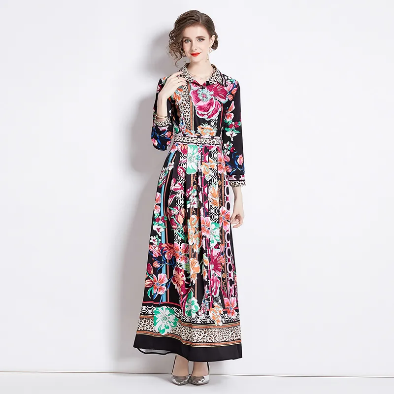 chinese dress ladies Bobi Button Front Maxi Shirt Dress – Vagabond Apparel Boutique main image 1