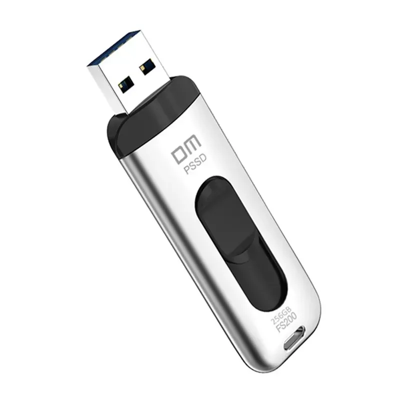 256GB DM FS200 External Solid State Type C Usb Drive Portable USB3.1