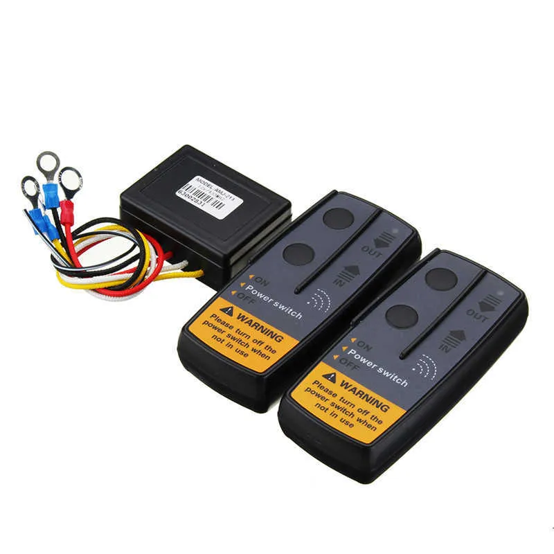 Treuil électrique 12V Avec Télécommandes Filaire Et Sans Fil - TKStar D-itec - Neuf