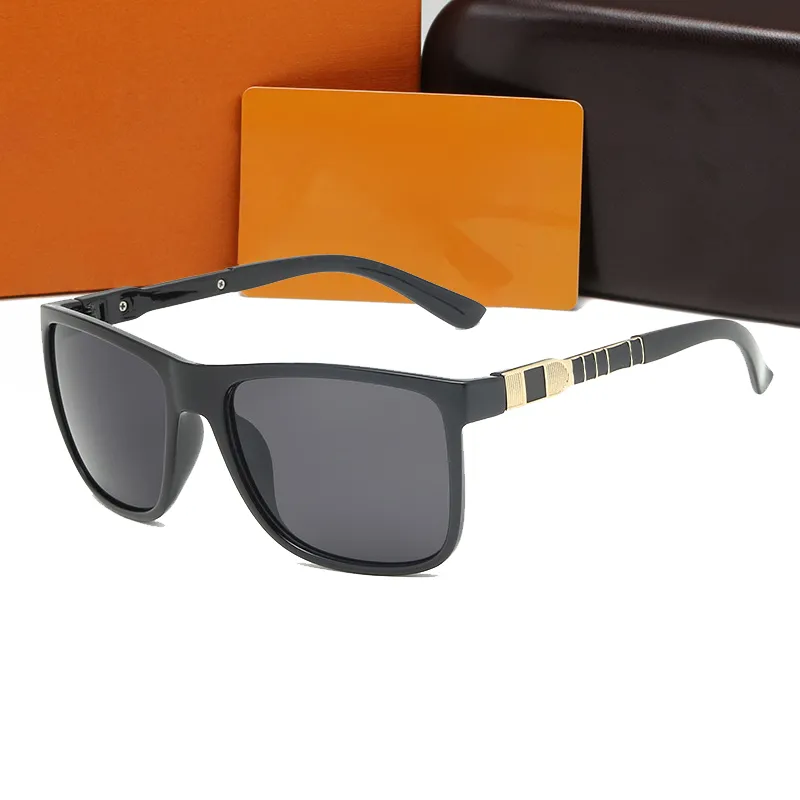 99B30 Designer Solglasögon Goggle Mens Solglasögon Kvinnor Square Solglasögon Black Dark Lenses Sun Glasses Retro glasögon Män med låda