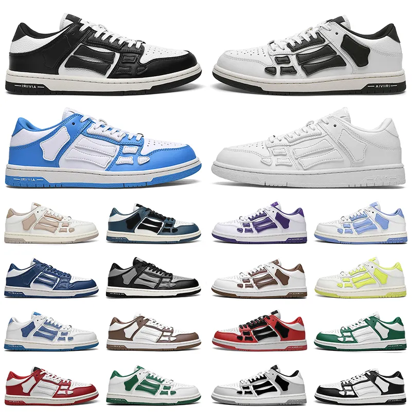 Buty Projektantka Runnator Men Sneakers Sneaker Skel Top szkielet niebieski czerwony biały czarny zielony zielony szara różowa para swobodne męskie trenerzy sportowe