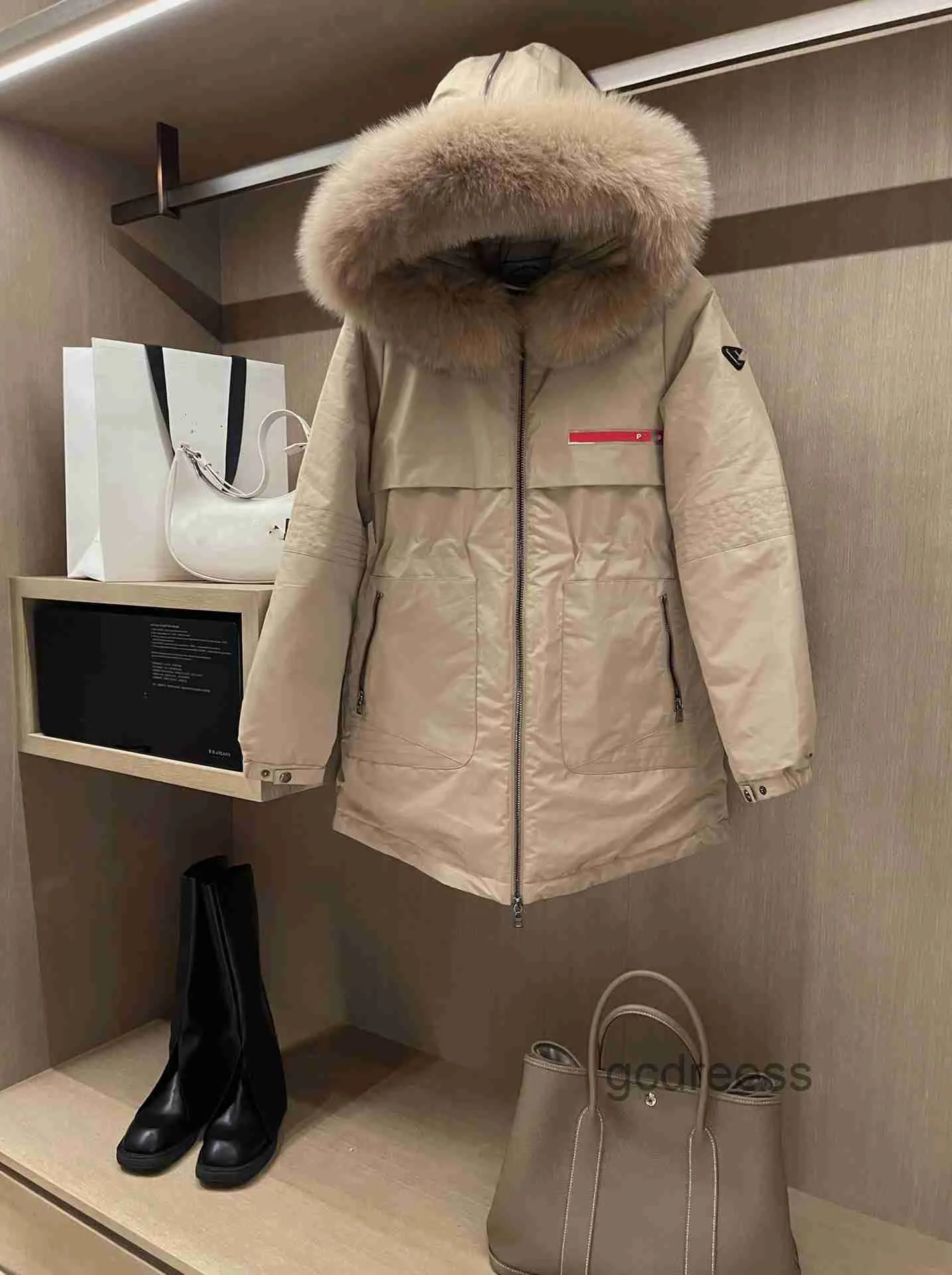 2023 Top Designer Feminino Jaqueta Top Marca Feminina Parka Inverno Engrossado Quente Casaco Longo Casal Branco Ganso Down Jaqueta Masculina Com Capuz