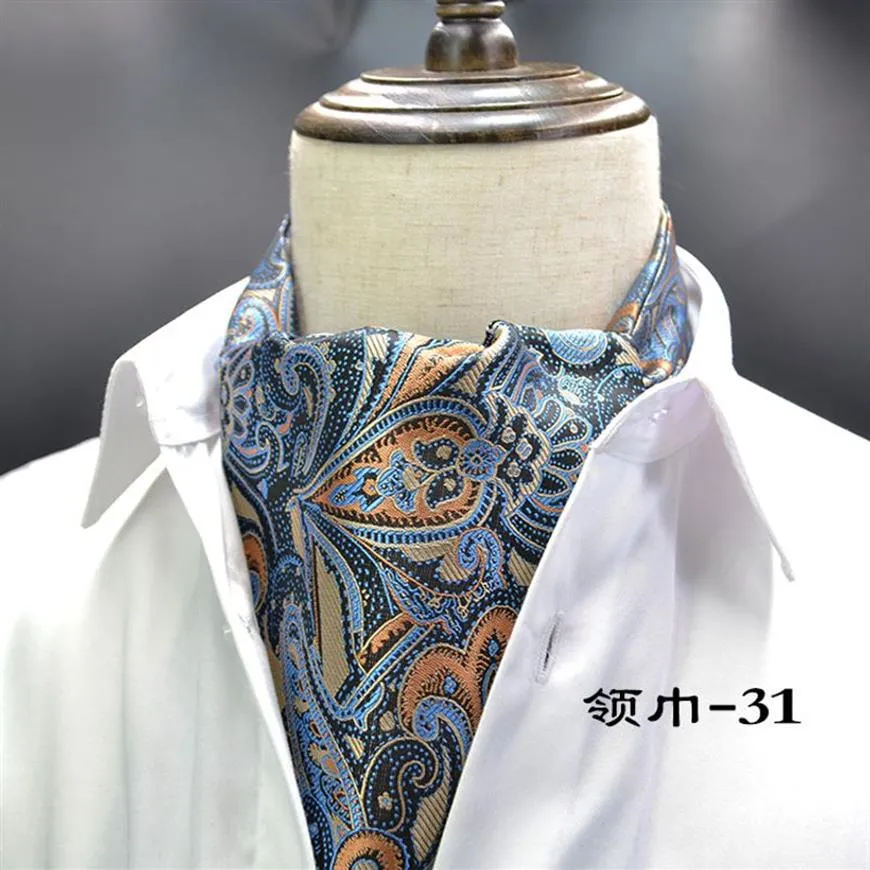 Bow Ties Men's Cravat Korean Scarfs Fine Warp Fabric Personlighet British Suit Polyester Silk Scarf Business Accessories Gifts2190