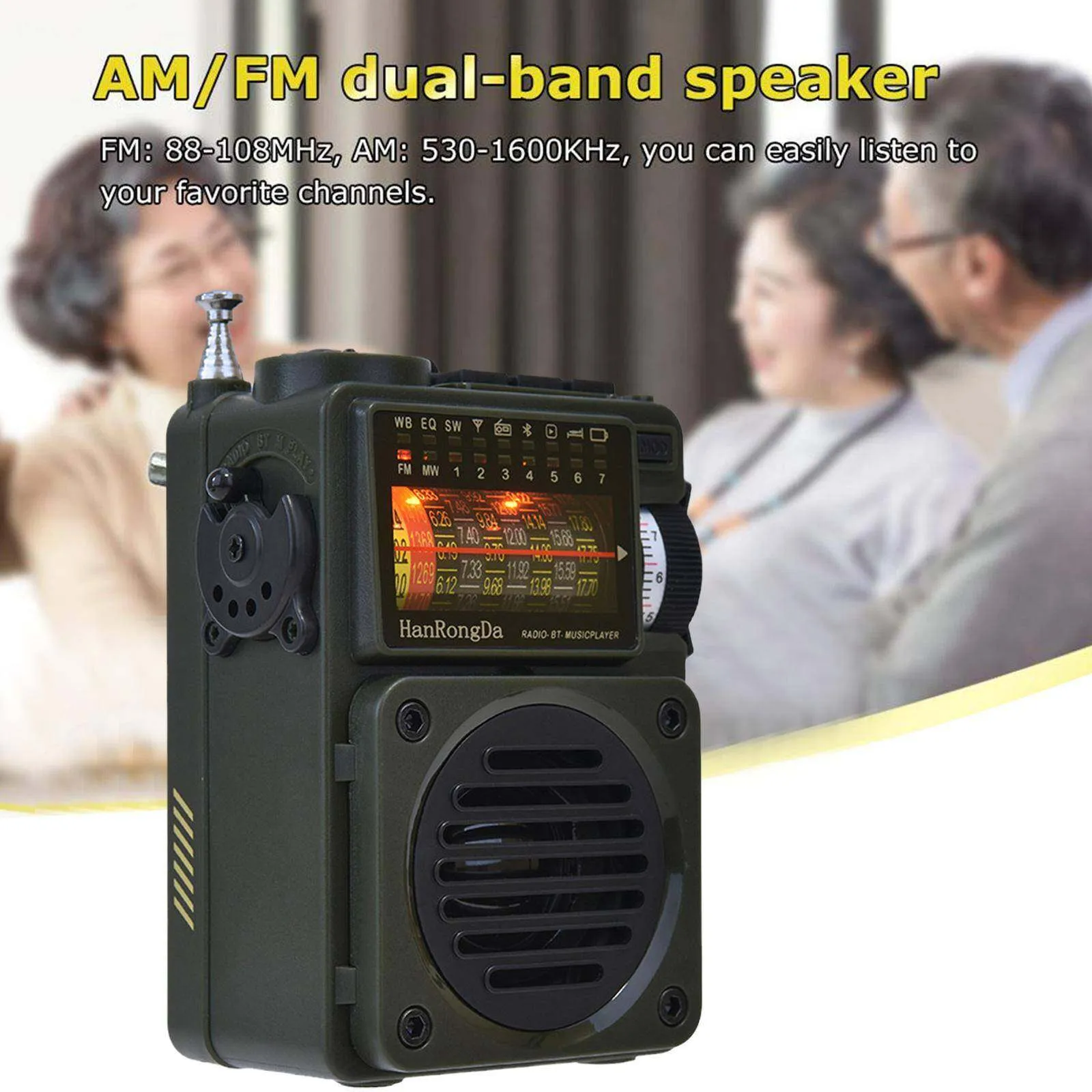 3wayワイドレンジバックロ―ドホ―ンブルートゥースアンプFMセット