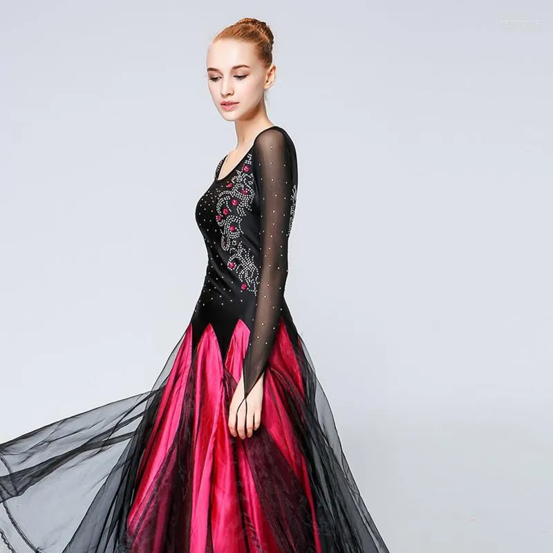 Stage Wear Ballroom Dance Dresses Modern Costume Dress Competition Standard Social Waltz