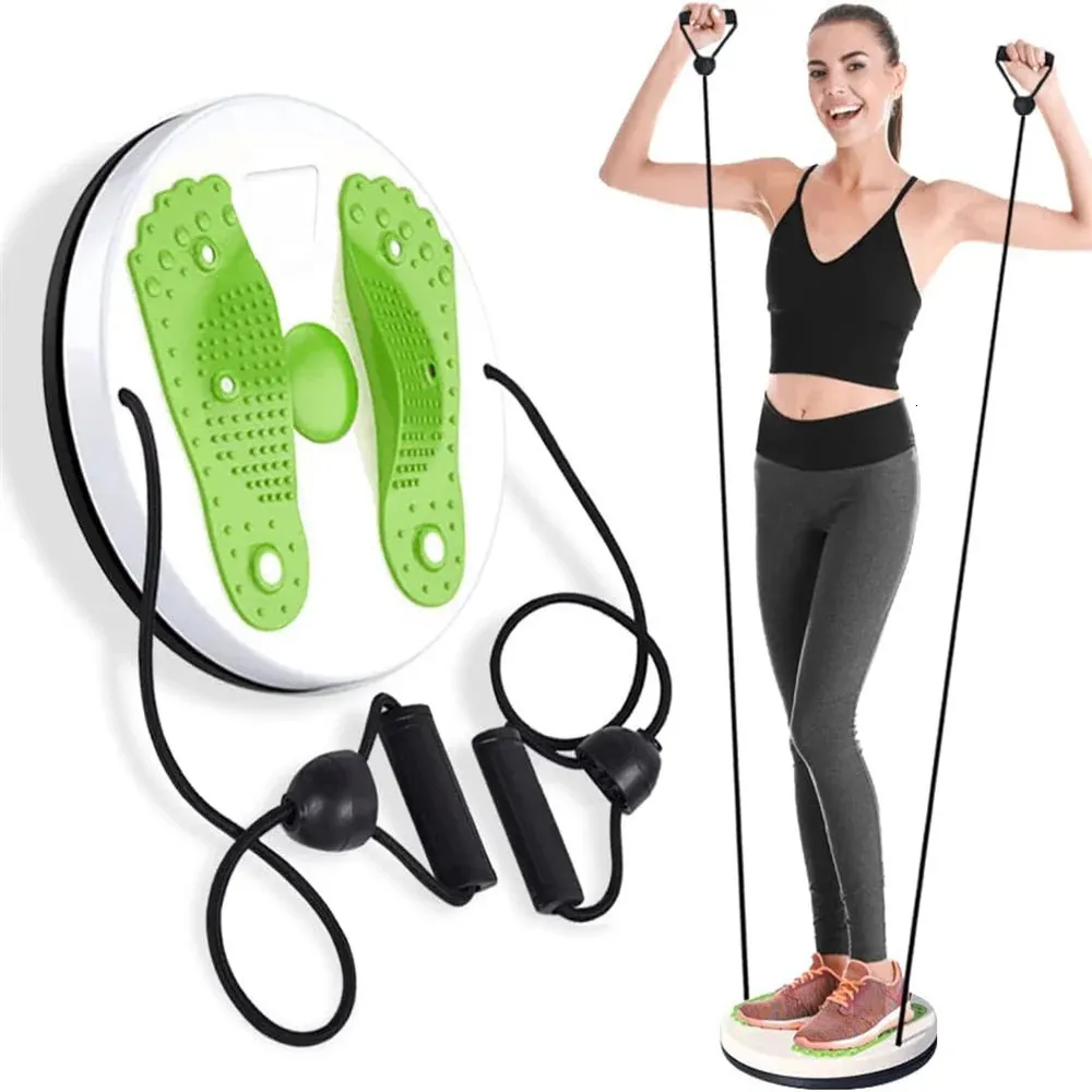 Twist Boards Waist Twisting Disc Balance Board Fitness Equipment for Home Body Aerobic Rotating Sports Magnetic MassagePlate Exercise Wobble 231101