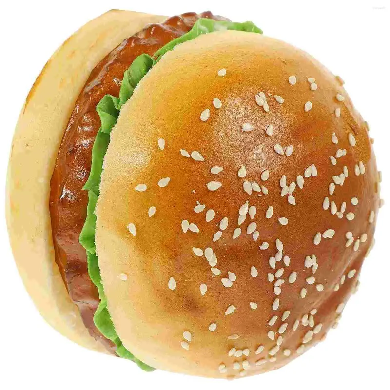 Отделка для вечеринки искусственное хлеб имитируется гамбургер