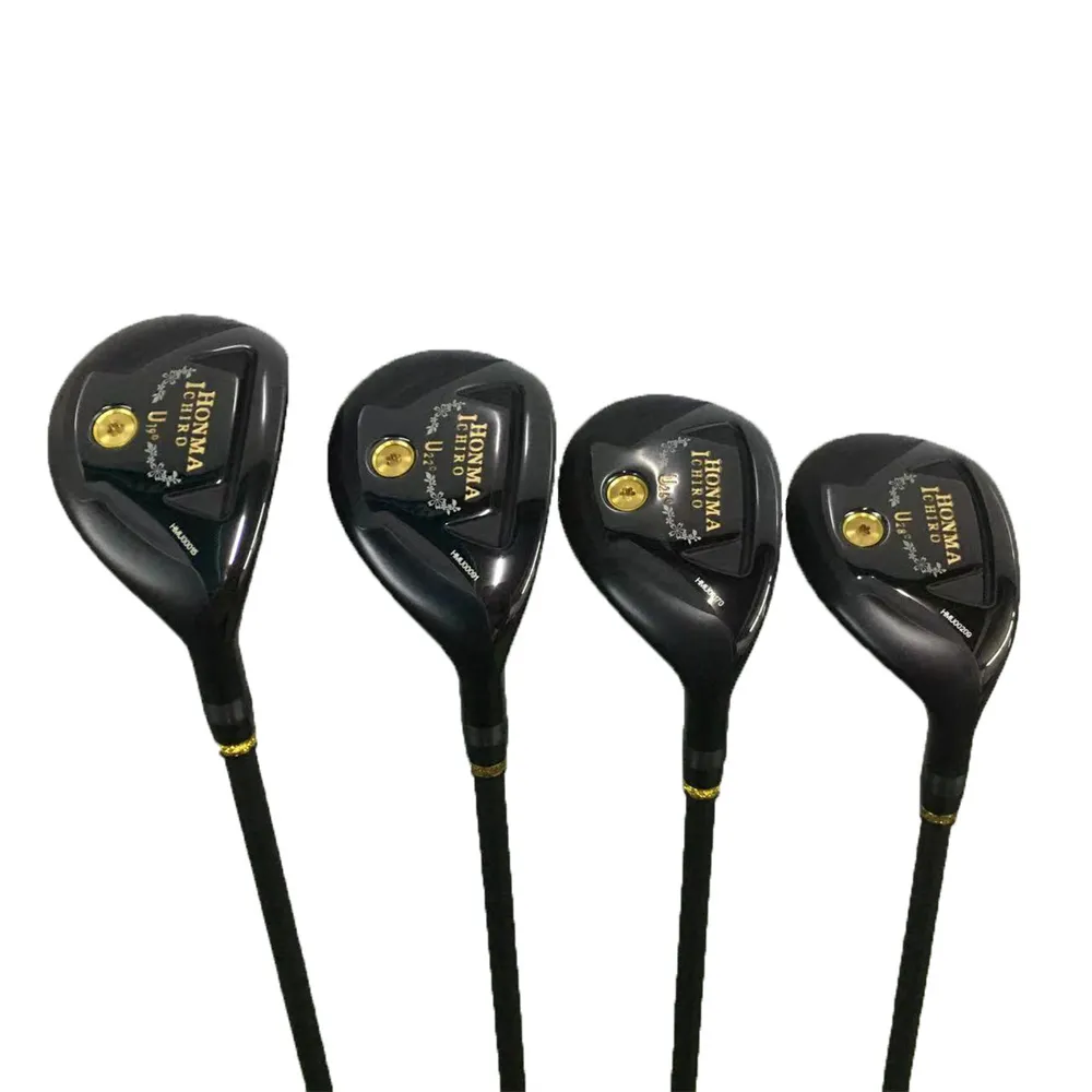 New Golf black Hybride with shaft Ichiro honma 19/22/25/28 exceed standard mood High reverse golf R/S/SR