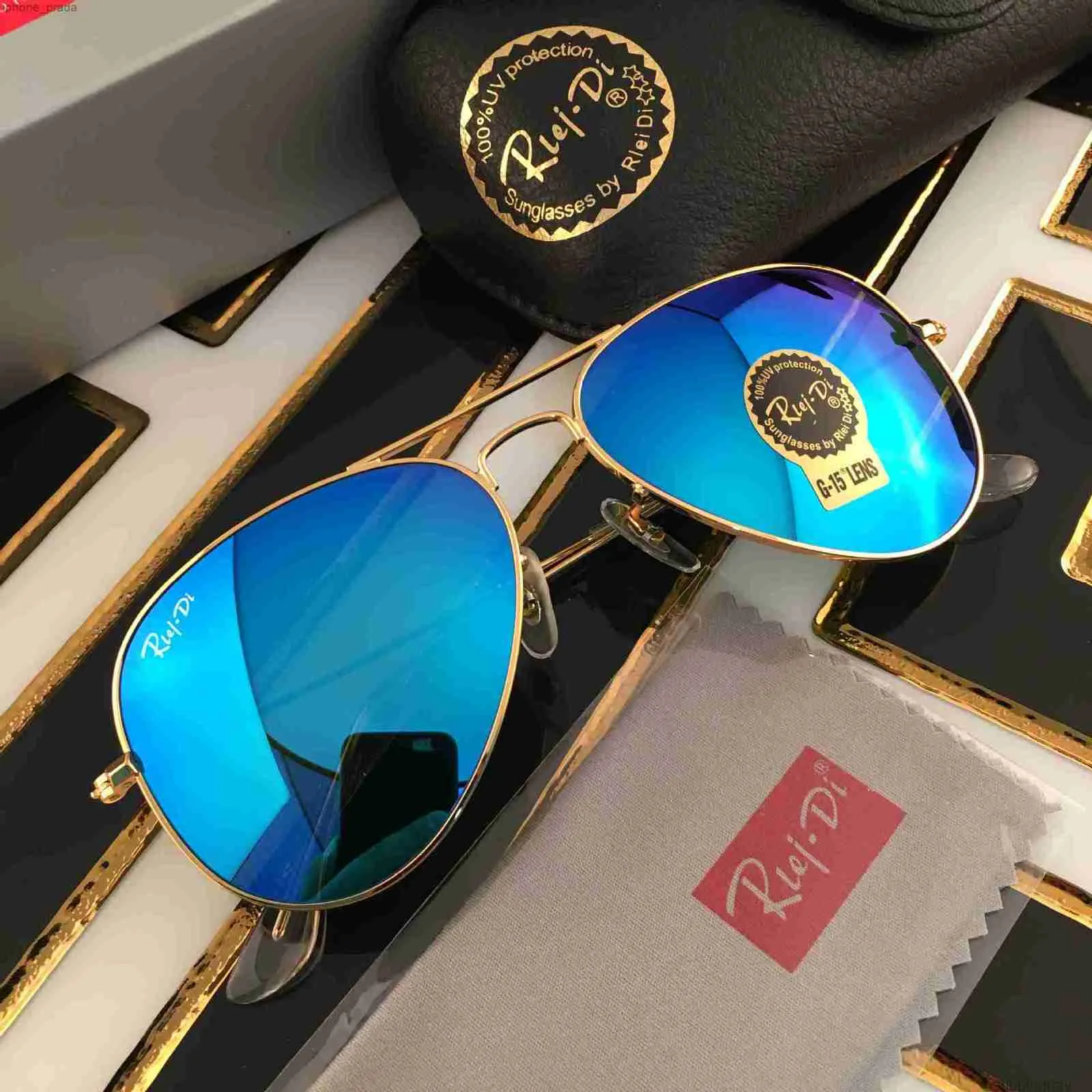 A113 High tor Sunglasses Woman Quality Rays Mens Sun Glasses Small Pilot Sunglass 55mm for Children Metal Frame Glass Lens Sportr1 glass