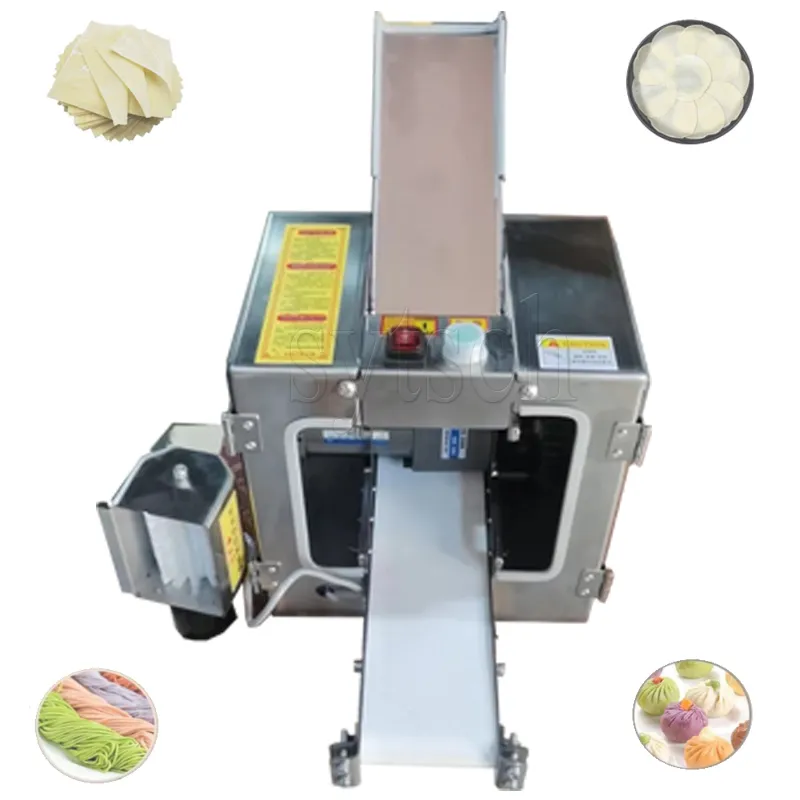 Wonton Dumplings Skin Machine Affettatrice automatica per pasta Gyoza Skin Maker Involucro domestico commerciale