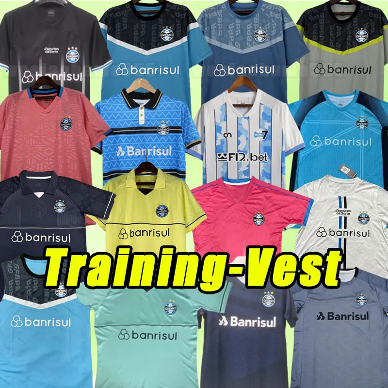 2023 2024 GREMIO FBPA Soccer Jerseys Costa Ferreira Henrique German Cano Benitez 23 24 Morato Zeca Carlinhos Ernando Bruno Gomes Training Vest Målvakt