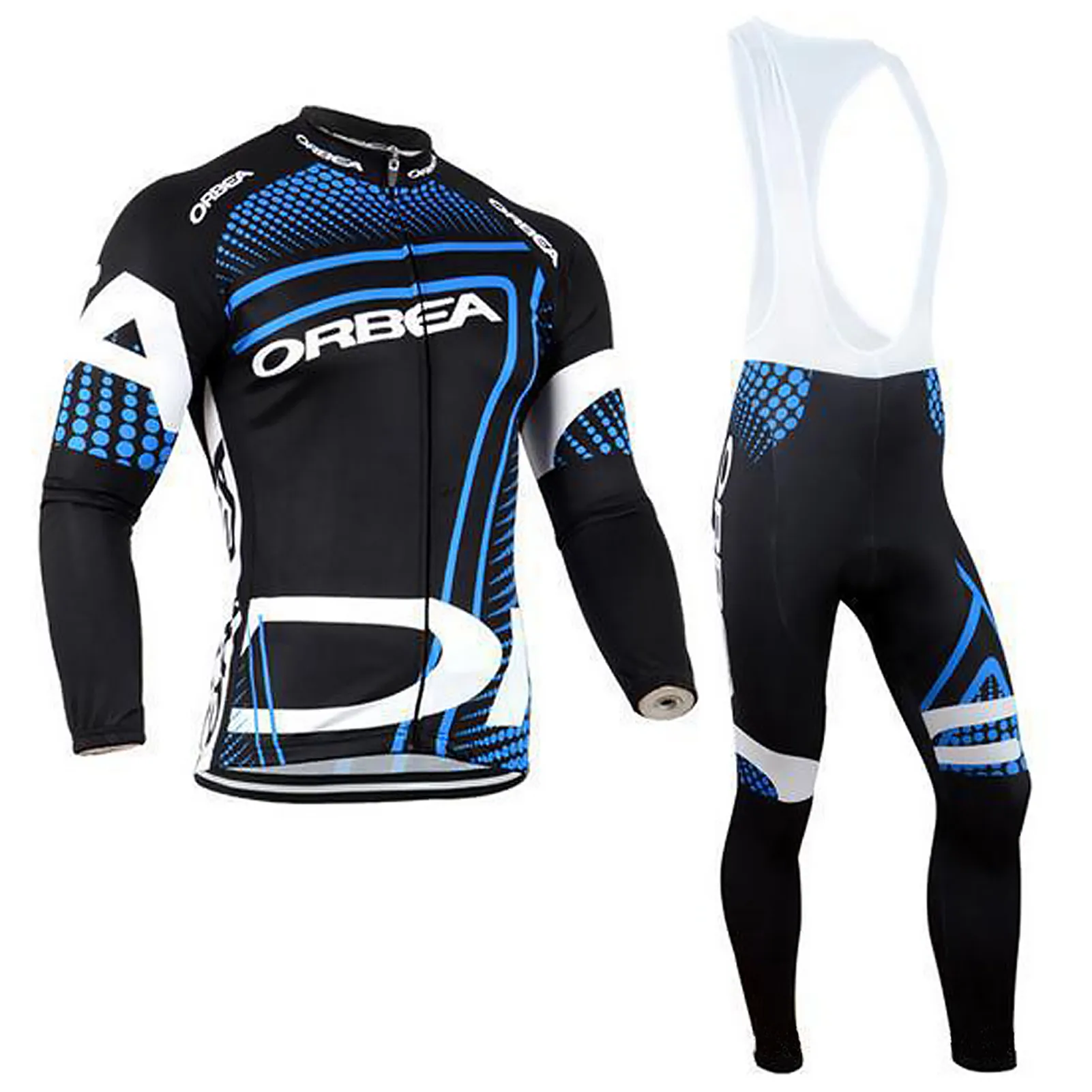 Ensembles de maillot de cyclisme pour hommes ORBEA Orca vélo vélo maillot à manches longues avec 1 lunettes de soleil de cyclisme gratuites couleur aléatoire